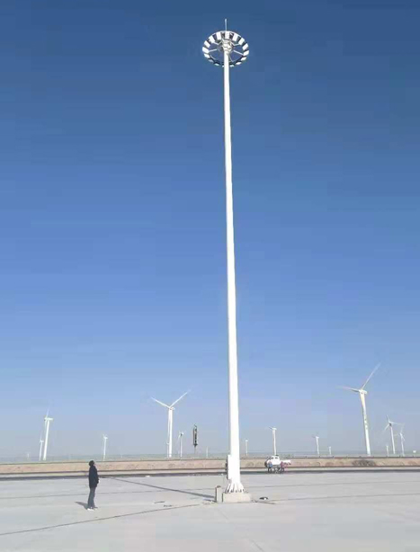 瓜州高速路服务区洛隆高杆灯项目