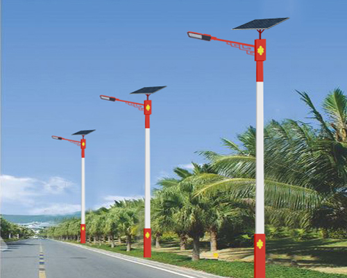 洛隆民族特色路灯