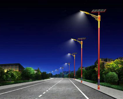 洛隆民族特色路灯