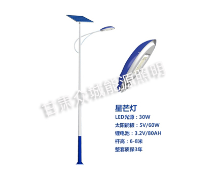 洛隆爆款太阳能路灯