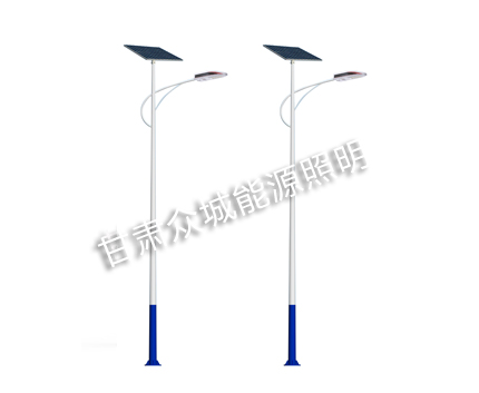 洛隆复兴号太阳能led路灯